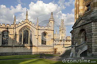 The New Building of Oxford Magdalen College, Editorial Stock Photo