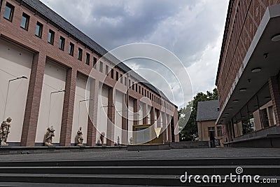 The new buildings of the historical museum, Frankfurt, Germany Editorial Stock Photo