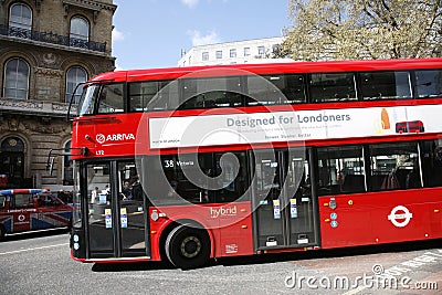 New Bus For London Editorial Stock Photo