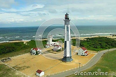New Cape Henry Lighthouse Stock Photo