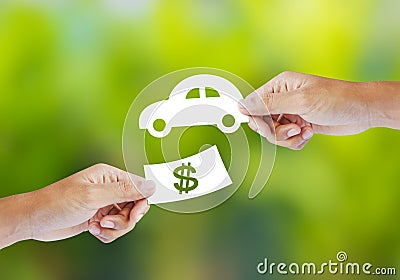 New car buy concept Stock Photo