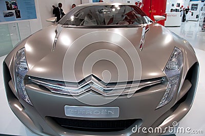 New Car Concept: Citroen Metisse, Paris Showroom Editorial Stock Photo