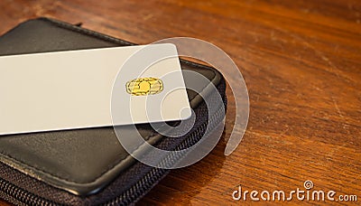 New chip cards Stock Photo