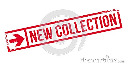 New collection stamp Vector Illustration