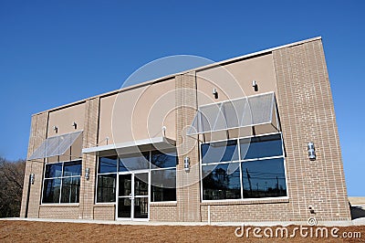 New Commercial Building Stock Photo