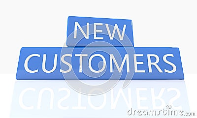 New Customers Stock Photo