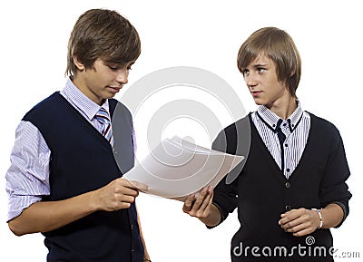 New documents Stock Photo