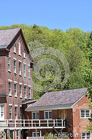 Harrisville Designs, Harrisville, Cheshire County, New Hampshire, United States Stock Photo