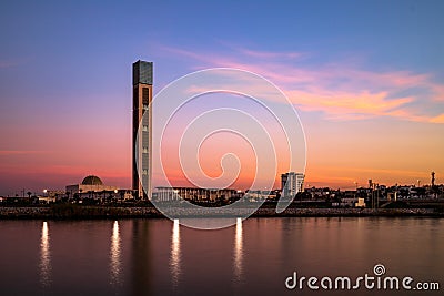 The New Great Mosque in Algiers Stock Photo