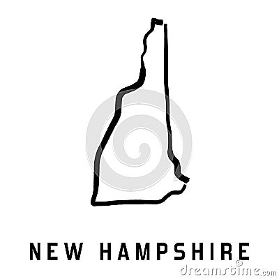 New Hampshire Vector Illustration