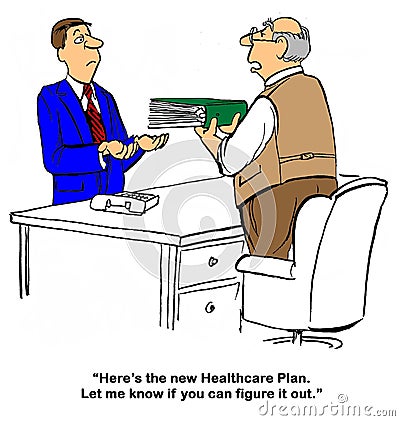 New Health Plan Stock Photo