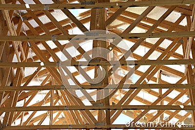New Home Construction. Editorial Stock Photo