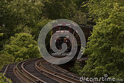 New hope train railroad Editorial Stock Photo