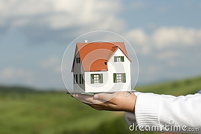 New house model Stock Photo