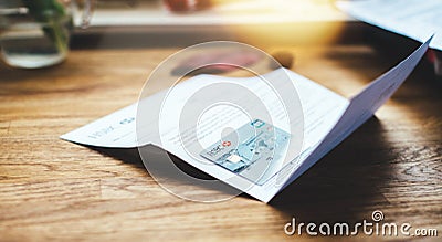 New HSBC Visa Debit card tilt-shift focus view Editorial Stock Photo