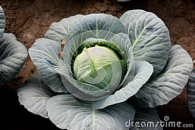 New hybrid cabbage-81 Stock Photo