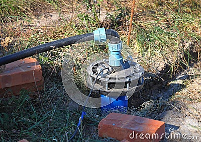 New Installed Water Bore. Stock Photo