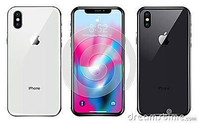 New iPhone X Vector Illustration