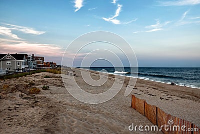 New Jersey Beach Stock Photo