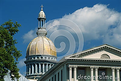 New Jersey State Capitol Building Stock Photo