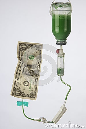 New life to the dollar Stock Photo