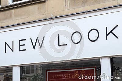 New Look Retail Store Editorial Stock Photo