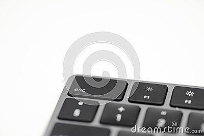 New Magic Keyboard with Numeric Keypad Space Gray Stock Photo