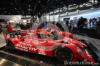 New Mazda Skyactiv 2014 Editorial Stock Photo