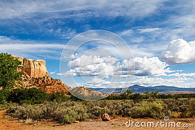 New Mexico Skyline Stock Photo