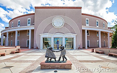 New Mexico State Capitol Editorial Stock Photo