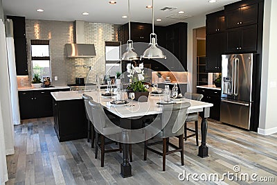 New Modern Kitchen Classic Home In Arizona Editorial Stock Photo