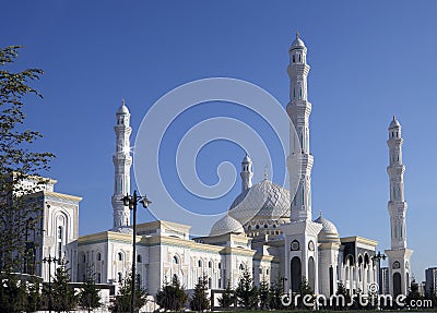 New mosque in Astana. Kazakhstan Stock Photo