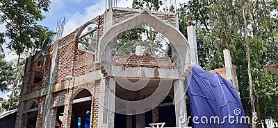 New mosque development Stock Photo