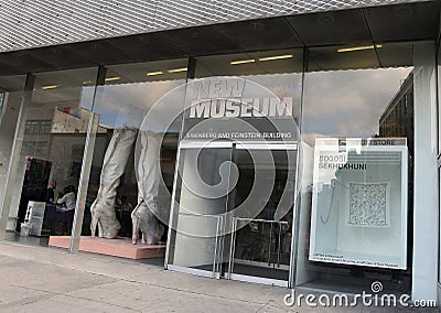 The New Museum of Contemporary Art In NYC Editorial Stock Photo