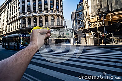 New normality in Argentina Stock Photo