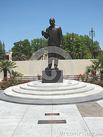 New Orleans Art In Louis Armstrong Park Stock Photo