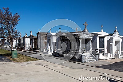 New Orleans Cemetery Editorial Stock Photo