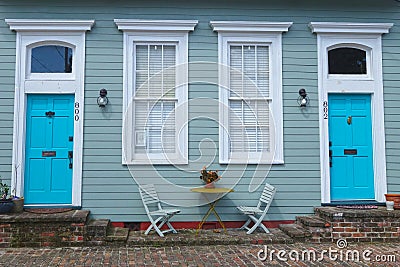 New Orleans House Editorial Stock Photo