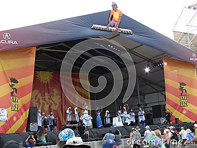 New Orleans Jazz & Heritage Festival Big Easy Editorial Stock Photo