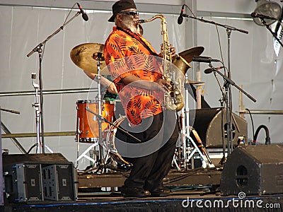 New Orleans Jazz & Heritage Festival Editorial Stock Photo