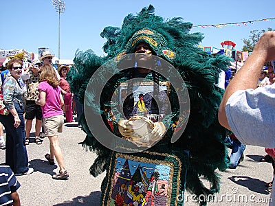 New Orleans Jazz & Heritage Festival Fly Boy Editorial Stock Photo