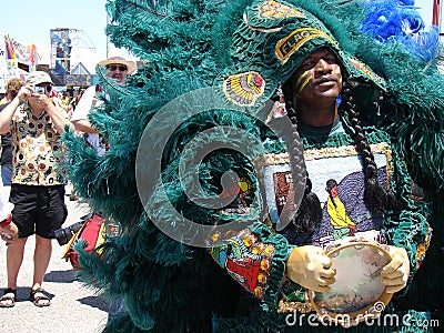 New Orleans Jazz & Heritage Festival Fly Boy Editorial Stock Photo