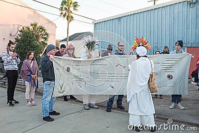 Black Wolf Society Celebrates Life of Medicine Man Editorial Stock Photo