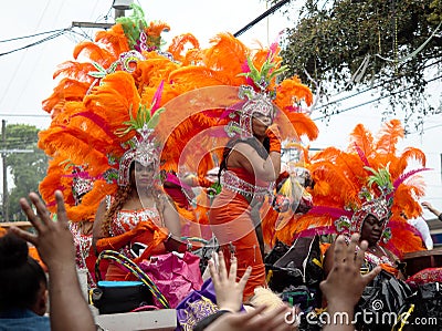 Mari Gras Zulu parade in New Orleans Editorial Stock Photo