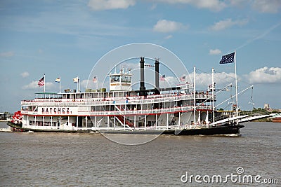 New Orleans - Steam Paddle Boat Editorial Stock Photo