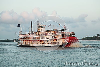 New Orleans steamboat Editorial Stock Photo