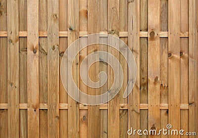 New painted wooden fence Stock Photo