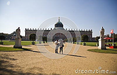 New Palace in Potsdam Editorial Stock Photo