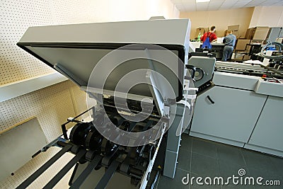 New printed equipment Stock Photo