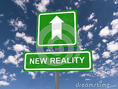 New reality Stock Photo